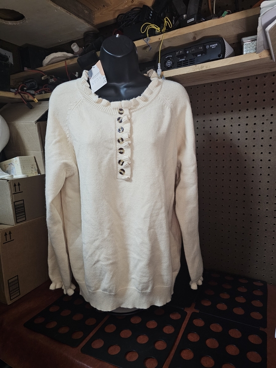 BTFBM Sweaters - BTFBM Ivory Sweater Lg NWT